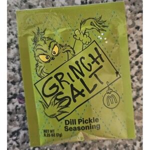 McDonald's Grinch Pickle Salt Grinch‎ Christmas
